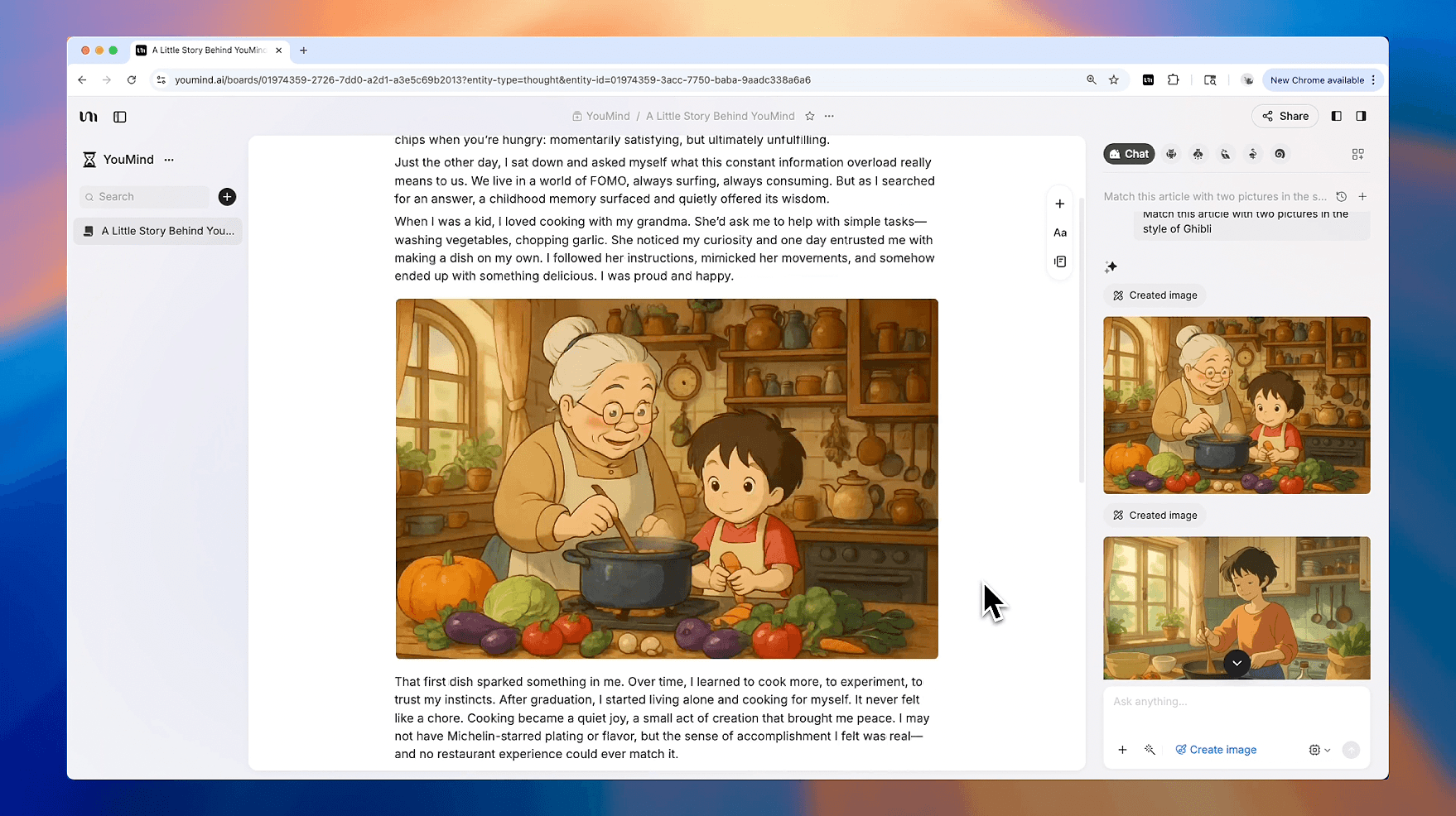 Add Ghibli images to articles